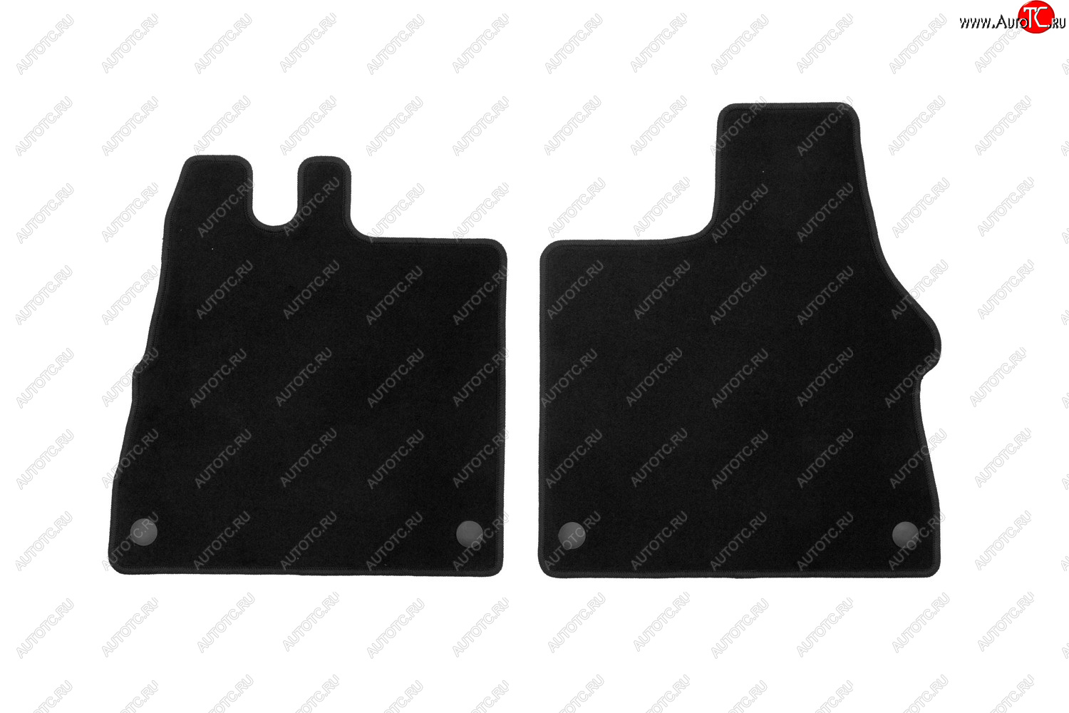 259 р. Комплект ковриков в салон (чёрные, текстиль) Klever Econom Fiat Ducato 250 (2006-2014)  с доставкой в г. Пермь