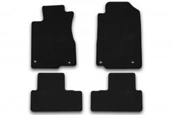 Коврики салона (текстиль) Klever Econom Honda CR-V RM1,RM3,RM4 рестайлинг (2014-2018) (Чёрные)