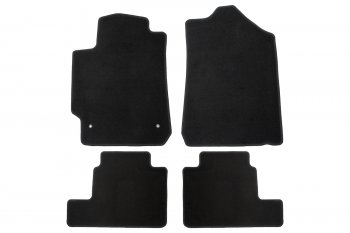 Коврики салона (текстиль) Klever Econom Toyota Camry XV40 дорестайлинг (2006-2008) (Чёрные)