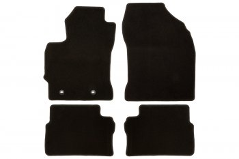 Коврики в салон Klever Econom TOYOTA Auris АКПП 2012-2015, 2015-2018, хб., 4 шт. (текстиль) Тойота Аурис Toyota Auris E180 хэтчбэк 5 дв. дорестайлинг (2012-2016) (Чёрные)