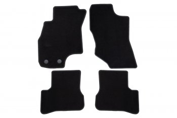 Коврики салона (текстиль) Klever Econom Hyundai Accent  2 LC (1999-2012) седан дорестайлинг (ТагАЗ) (Чёрные)