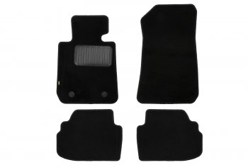 Комплект ковриков в салон (чёрные, текстиль) Klever Standard BMW 3 серия  E92 (2005-2014) купе дорестайлинг, купе рестайлинг