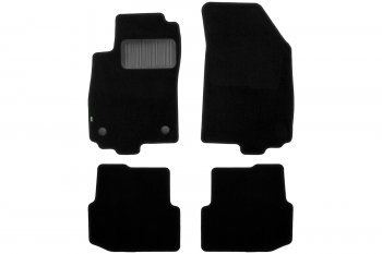 319 р. Коврики в салон Klever Standard CHEVROLET Aveo 2011-2015, сед., хб., 4 шт. (текстиль)  Шевроле Авео Klever klever02081801210kh  с доставкой в г. Пермь. Увеличить фотографию 1