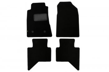 349 р. Коврики в салон Klever Standard ISUZU D-Max 2012-2018, 2019-, пикап, 4 шт. (текстиль)  Исузу Д-макс Klever klever02210101210kh  с доставкой в г. Пермь. Увеличить фотографию 1
