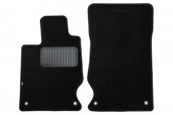 Комплект ковриков в салон (чёрные, текстиль) Klever Standard Mercedes-Benz SL class  R230 (2002-2013)