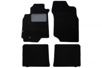 Комплект ковриков в салон (АКПП, чёрные, текстиль) Klever Standard Mitsubishi Lancer  9 CS (2005-2009) седан 2-ой рестайлинг