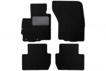 Комплект ковриков в салон (чёрные, текстиль) Klever Standard Mitsubishi Outlander  XL (2010-2013) (CW)  рестайлинг