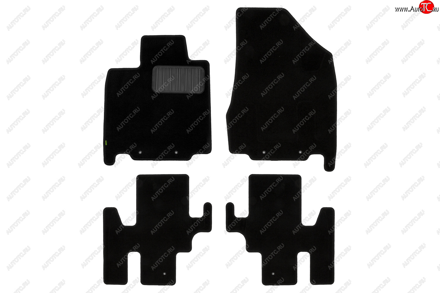 369 р. Комплект ковриков в салон (чёрные, текстиль) Klever Standard Nissan Pathfinder R52 дорестайлинг (2012-2017)  с доставкой в г. Пермь