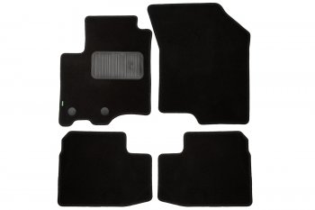Комплект ковриков в салон (чёрные, текстиль) Klever Standard Suzuki Swift ( ZC,  ZC11S,ZC21S, ZD11S) (2003-2010) дорестайлинг, хэтчбэк 5 дв., рестайлинг, хэтчбэк 5 дв.