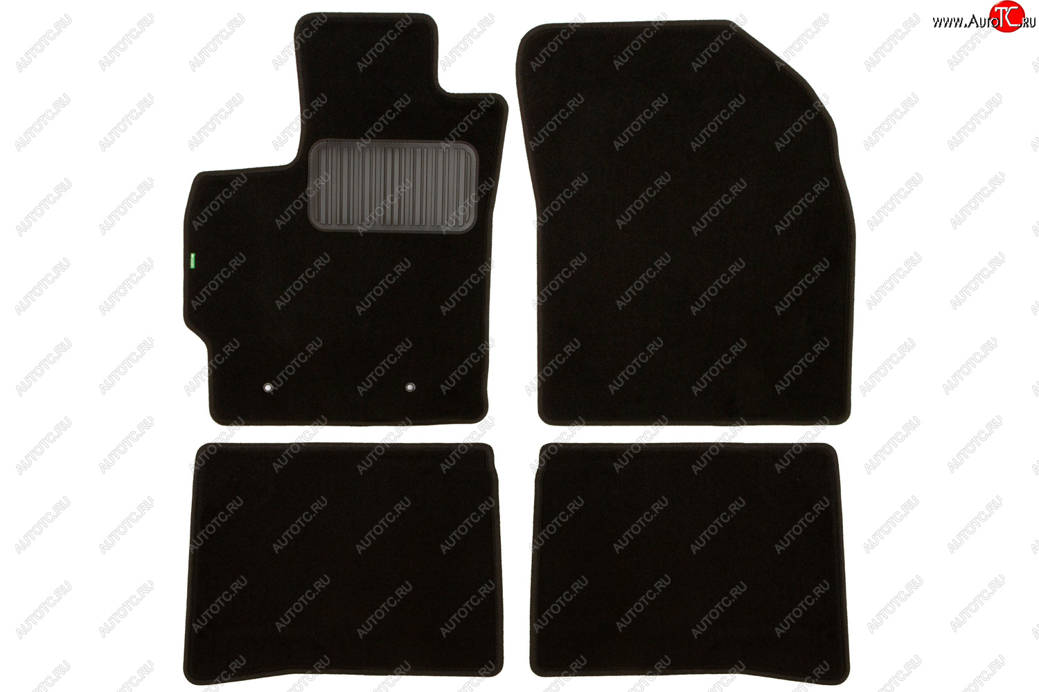 2 669 р. Комплект ковриков в салон (чёрные, текстиль) Klever Standard  Toyota Prius  XW30 (2009-2016) дорестайлинг, рестайлинг лифтбэк  с доставкой в г. Пермь