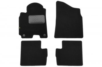 Комплект ковриков в салон (чёрные, текстиль) Klever Standard Chery Tiggo T11 (2005-2013) дорестайлинг