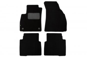 Комплект ковриков в салон (чёрные, текстиль) Klever Standard Hyundai Santa Fe  SM (2000-2012)