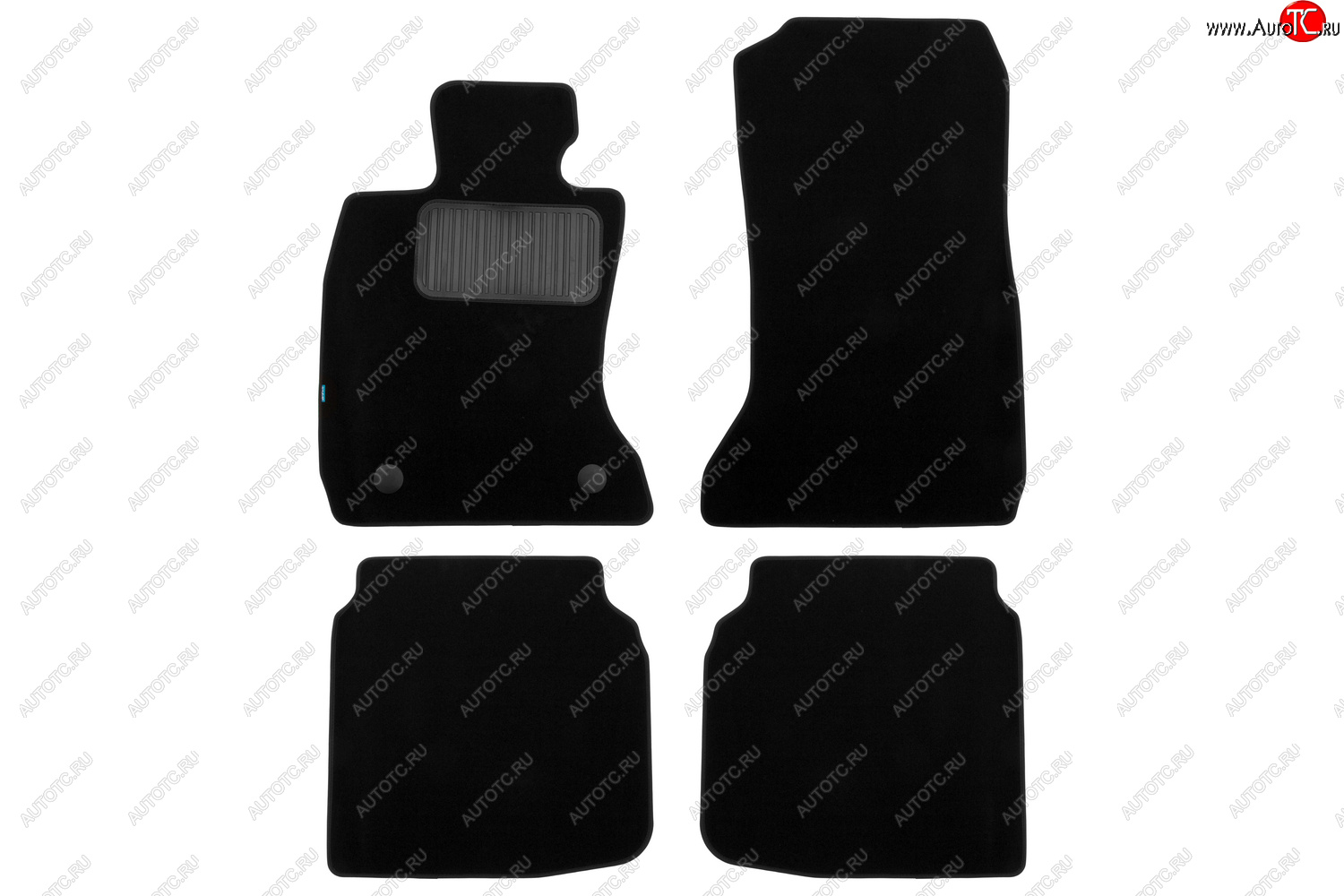 9 549 р. Коврики салона (для авто с АКПП, текстиль) Klever Premium BMW 7 серия F01-F04 седан (2008-2015) (Чёрные)  с доставкой в г. Пермь