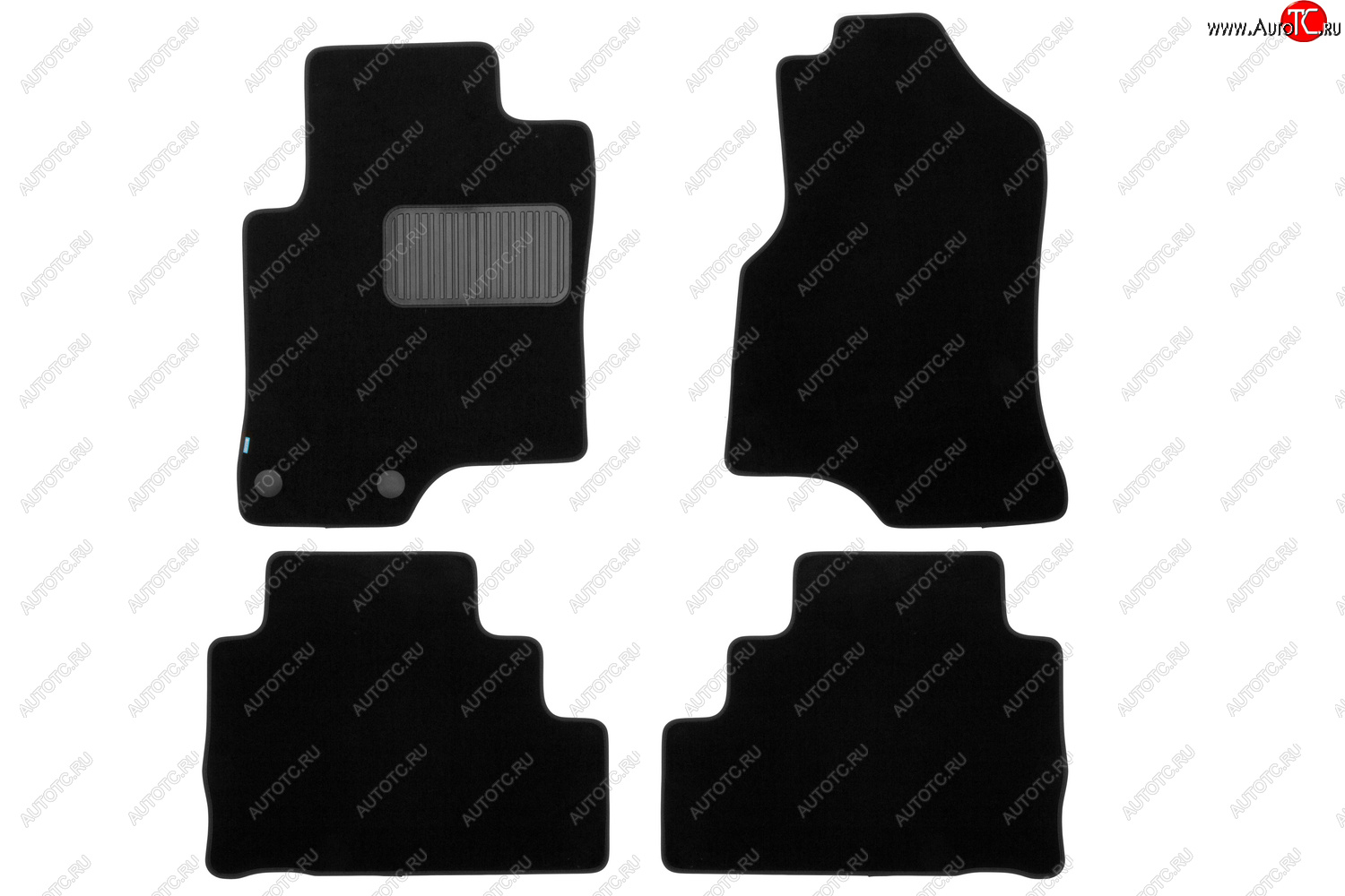 9 549 р. Коврики салона (текстиль) Klever Premium  Chevrolet Captiva (2006-2011)  дорестайлинг (Чёрные)  с доставкой в г. Пермь