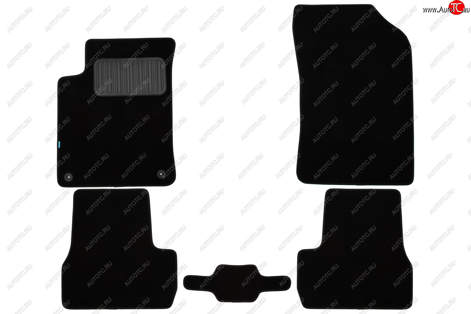 429 р. Коврики в салон Klever Premium CITROEN C3 2009-2013, 2013-2016, хб., 5 шт. (текстиль)  Ситроен С3 Klever klever03101922110kh  с доставкой в г. Пермь