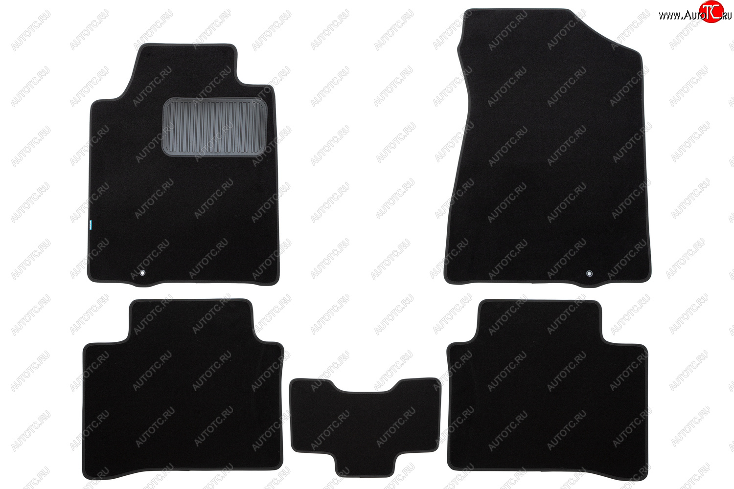 9 549 р. Коврики салона (текстиль) Klever Premium Nissan Teana 2 J32 рестайлинг (2011-2014) (Чёрные)  с доставкой в г. Пермь