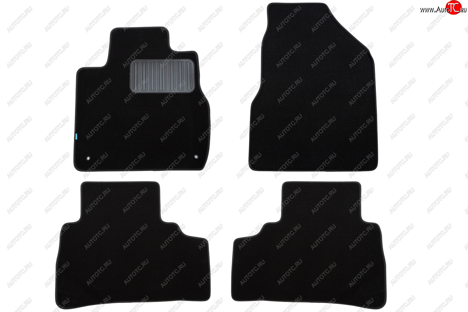 9 549 р. Коврики салона (текстиль) Klever Premium Nissan Murano 2 Z51 дорестайлинг (2008-2011) (Чёрные)  с доставкой в г. Пермь