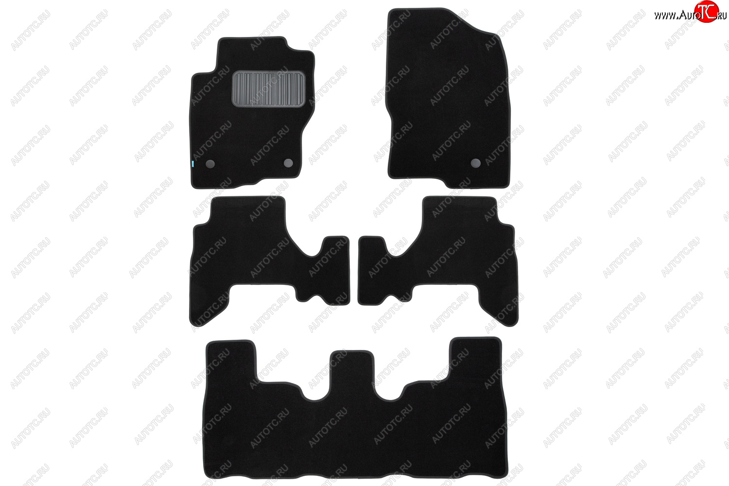 10 199 р. Коврики салона (текстиль) Klever Premium  Nissan Pathfinder  R51 (2009-2014) рестайлинг (Чёрные)  с доставкой в г. Пермь