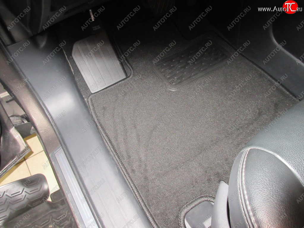 669 р. Коврики в салон Klever Premium NISSAN Pathfinder, 2014-2017, 2016-2020, внед., 5 шт. (текстиль)  Ни Klever klever03365922110kh  с доставкой в г. Пермь