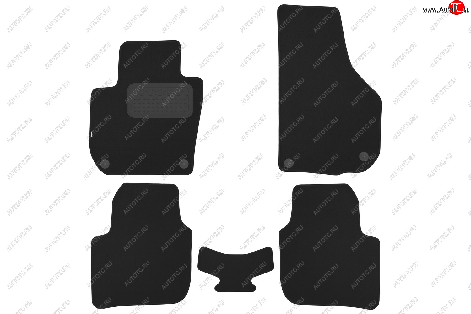9 549 р. Коврики в салон Klever Premium SKODA Superb АКПП 2008-2013, 2013-2015, сед., 5 шт. (текстиль)  Шкода Суперб Klever klever03451122110kh  с доставкой в г. Пермь