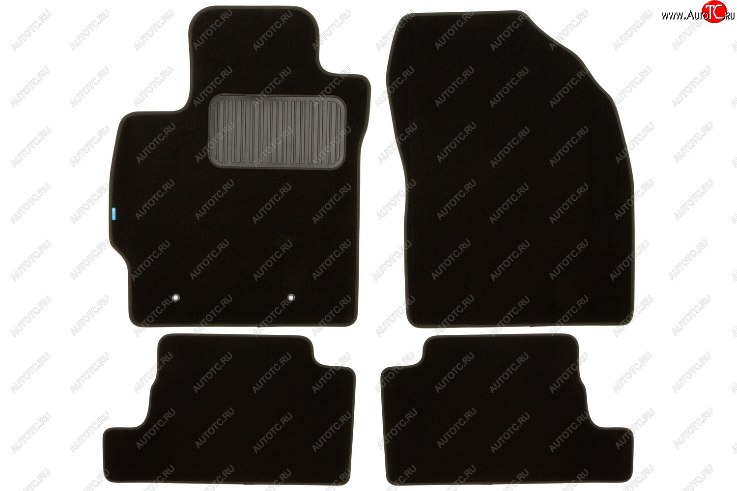 9 549 р. Коврики салона (текстиль) Klever Premium Toyota Auris E150 хэтчбэк 5 дв. дорестайлинг (2006-2010) (Чёрные)  с доставкой в г. Пермь