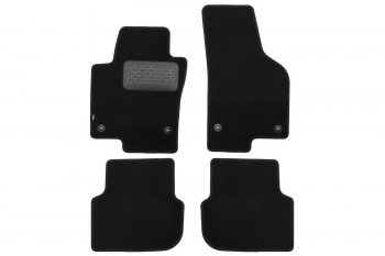 449 р. Коврики в салон Klever Premium VOLKSWAGEN Jetta V АКПП 2010-2015, 2014-2018, сед., 5 шт. (текстиль)  Klever klever03511422110kh  с доставкой в г. Пермь. Увеличить фотографию 1