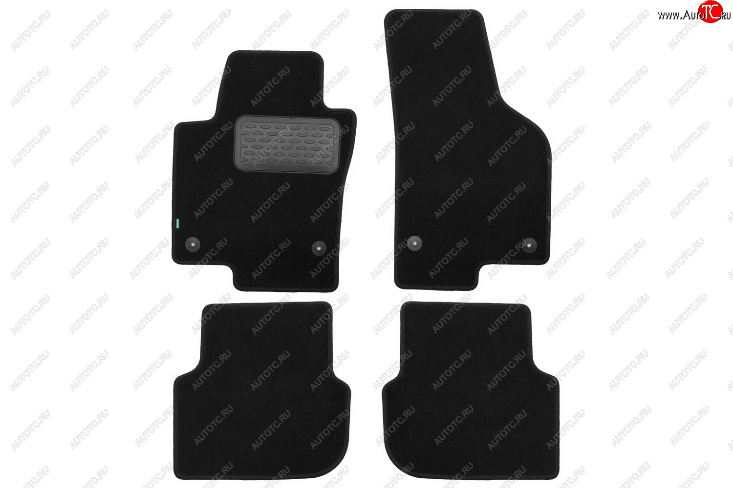 449 р. Коврики в салон Klever Premium VOLKSWAGEN Jetta V АКПП 2010-2015, 2014-2018, сед., 5 шт. (текстиль)  Klever klever03511422110kh  с доставкой в г. Пермь