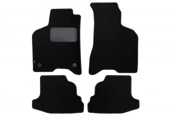 429 р. Коврики в салон Klever Premium VOLKSWAGEN Lupo 1998-2005, хб., 4 шт. (текстиль)  Фольксваген Люпо Klever klever03514022110kh  с доставкой в г. Пермь. Увеличить фотографию 1