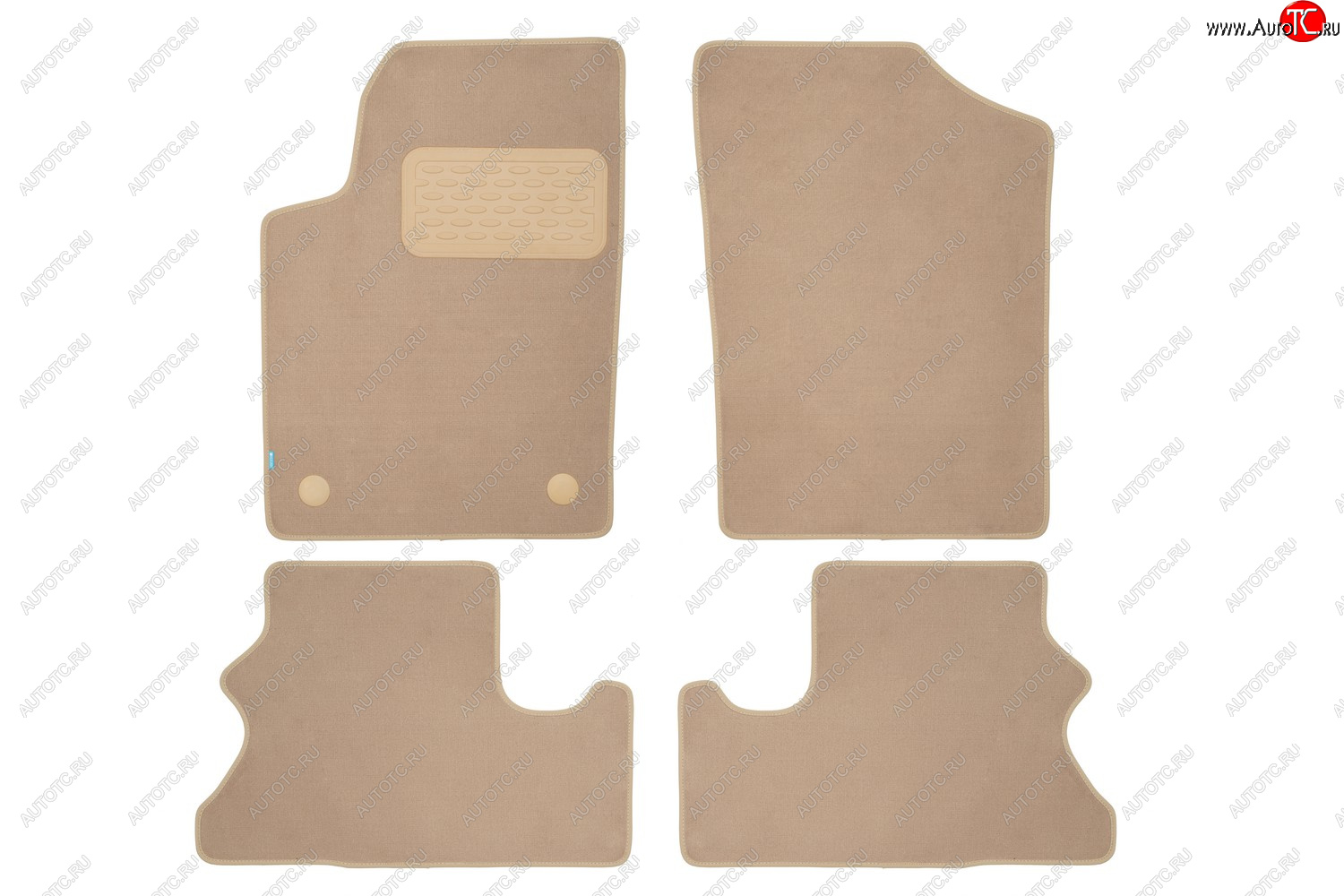 469 р. Коврики в салон Klever Premium CITROEN Berlingo First 1996-2002, 2002-2012, мв., 4 шт. (текстиль, бе Klever klever04102122112kh  с доставкой в г. Пермь