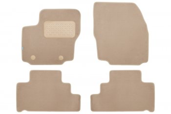 Коврики в салон Klever Premium FORD S-max 2006-2010, 2010-2015, мв., 4 шт. (5 мест) (текстиль, бежев Klever klever04161222112kh