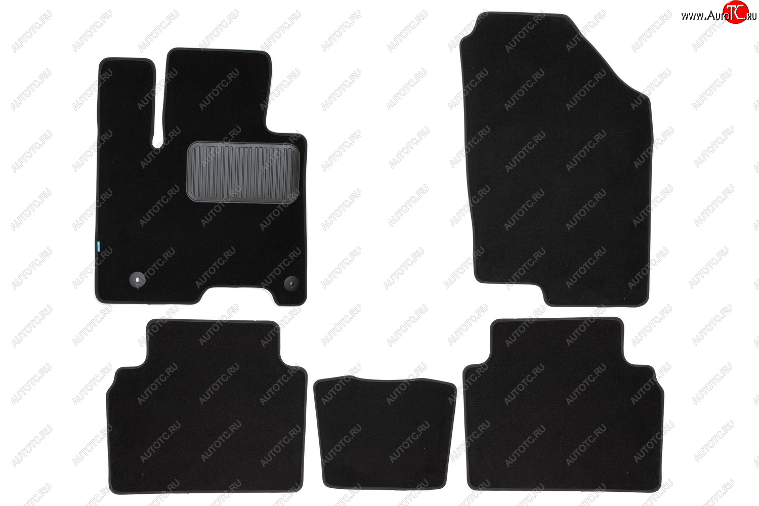 4 799 р. Коврики салона (текстиль) Klever Premium Hyundai Tucson NX4 (2020-2022) (Чёрные)  с доставкой в г. Пермь