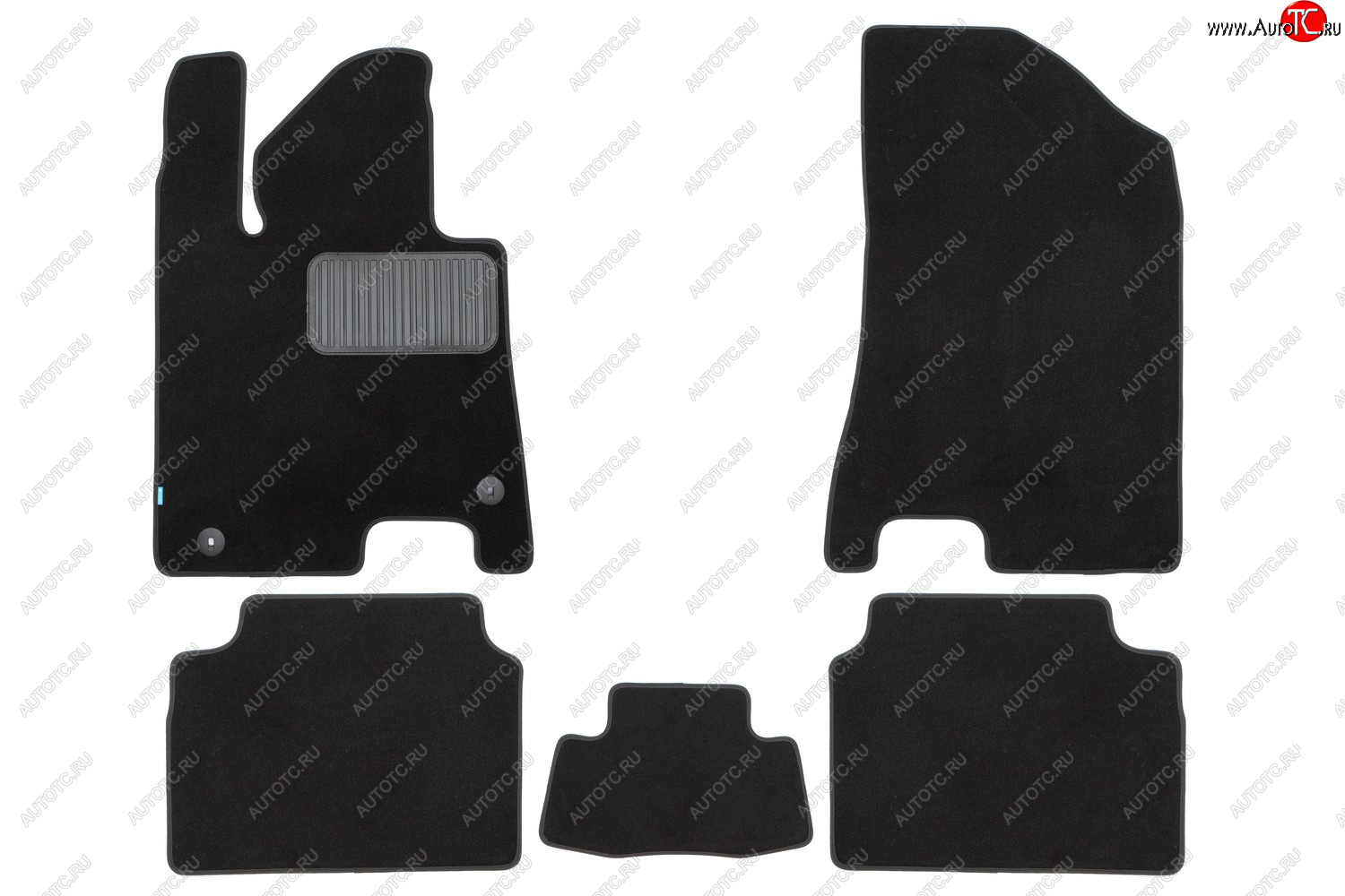 6 999 р. Коврики салона (текстиль) Klever Premium KIA K5 DL (2019-2022) (Чёрные)  с доставкой в г. Пермь