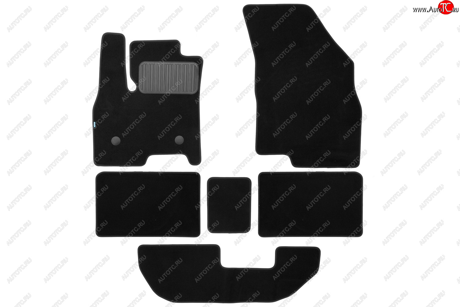 4 849 р. Коврики салона (текстиль) Klever Premium Chery Tiggo 8 PRO (2021-2025) (Чёрные)  с доставкой в г. Пермь
