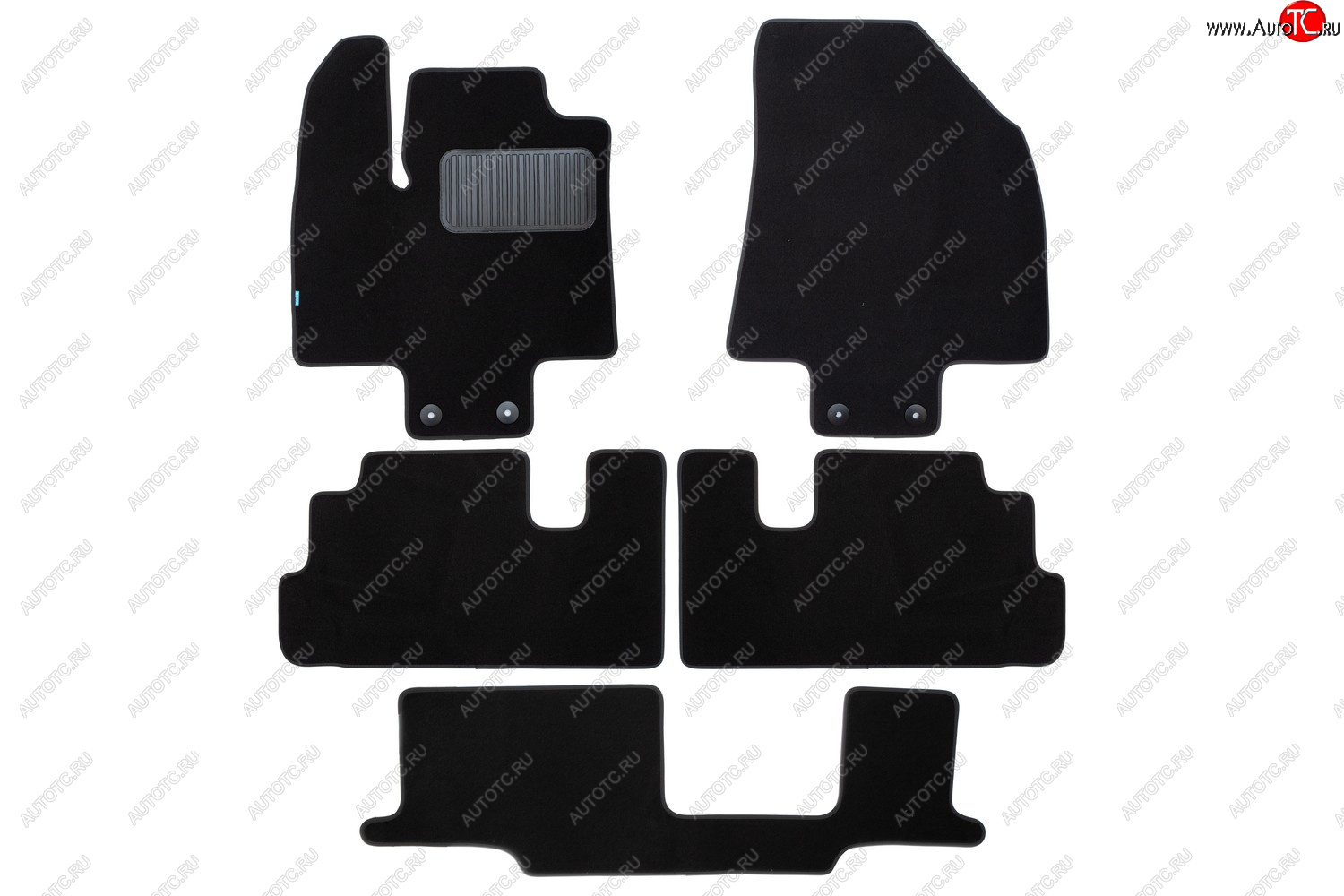 9 549 р. Коврики салона (текстиль) Klever Premium INFINITI QX60 L51 (2021-2025) (Чёрные)  с доставкой в г. Пермь