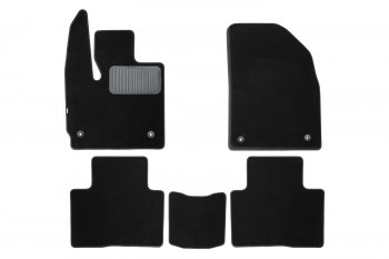 4 899 р. Коврики в салон Klever Premium, подходят для EXEED TXL M32FL, 2021-, 5 шт. (текстиль)  Эксид ТХЛ Klever klever0510600322110kh  с доставкой в г. Пермь. Увеличить фотографию 1