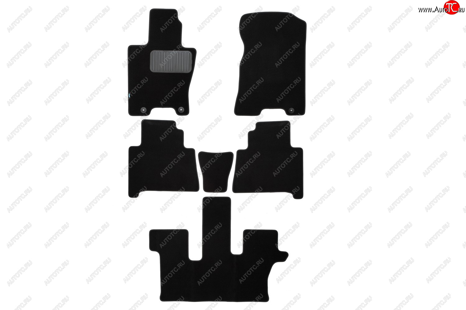 12 199 р. Коврики салона (текстиль) Klever Premium  KIA Mohave  HM2 (2019-2022) (Чёрные)  с доставкой в г. Пермь