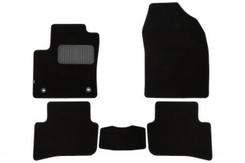 469 р. Коврики в салон Klever Premium TOYOTA C-HR 4WD 2016-2019, 2019-, кросс., 5 шт. (текстиль)  Тойота С Klever kvr03.048.101.22110kh  с доставкой в г. Пермь. Увеличить фотографию 1