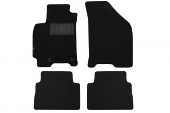 459 р. Коврики в салон Klever Premium DAEWOO Gentra 2013-2015, сед., 5 шт. (текстиль)  Деу Джентра Klever kvr03111022110kh  с доставкой в г. Пермь. Увеличить фотографию 1