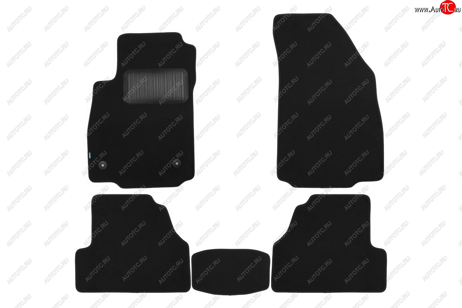 419 р. Коврики в салон Klever Premium OPEL Mokka 2012-2016, 2016-2019, кросс., 5 шт. (текстиль)  Опель Мок Klever kvr03373022110kh  с доставкой в г. Пермь