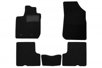 9 549 р. Коврики в салон Klever Premium RENAULT Duster 2021-, кросс., 5 шт. (текстиль)  Рено Дастер Klever kvr05.041.052.22110kh  с доставкой в г. Пермь. Увеличить фотографию 1