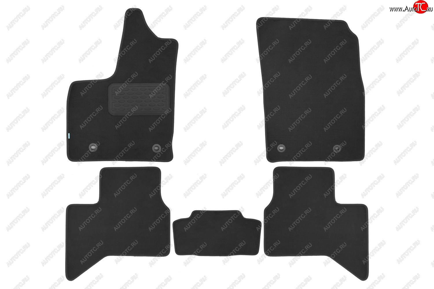 9 549 р. Коврики в салон Klever Premium TOYOTA Land Cruiser 300, 2021-, кросс., 5 шт. (текстиль)  Тойота Ленд крузер Klever kvr05.048.106.22110kh  с доставкой в г. Пермь