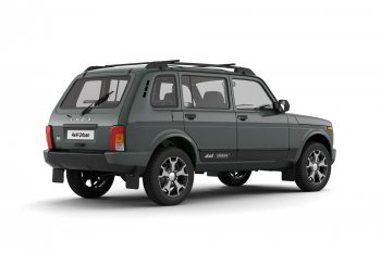 9 209 р. Рейлинги с поперечинами (усиленные) Petroil Tuning  Лада нива 4х4  2131 (1993-2019) 5 дв. дорестайлинг (серебристый муар)  с доставкой в г. Пермь. Увеличить фотографию 3