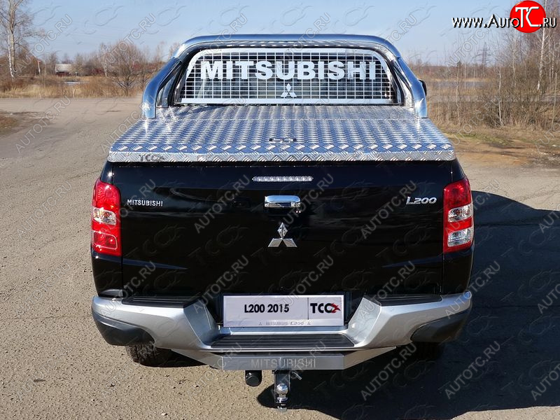 69 299 р. Крышка багажника (алюминий) TCC  Mitsubishi L200  5 KK,KL (2018-2022) рестайлинг  с доставкой в г. Пермь