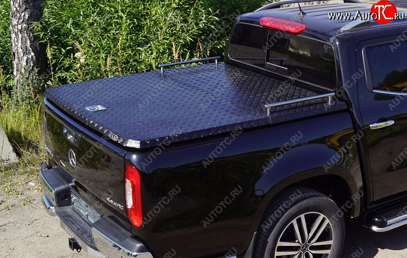 79 999 р. Крышка багажника (алюминий Black) TCC  Mitsubishi L200  5 KK,KL (2018-2022) рестайлинг  с доставкой в г. Пермь
