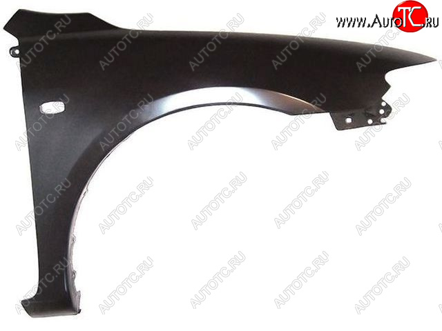 3 699 р. Правое крыло переднее (с отверстием под повторитель поворота, Тайвань) BodyParts Mazda 6 GG лифтбэк дорестайлинг (2002-2005) (Неокрашенное)  с доставкой в г. Пермь