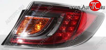 6 599 р. Правый фонарь задний (красный, внешний) BodyParts Mazda 6 GH дорестайлинг седан (2007-2010)  с доставкой в г. Пермь
