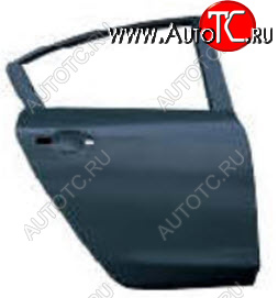 9 899 р. Правая дверь задняя BodyParts Mazda 3/Axela BL дорестайлинг седан (2009-2011) (Неокрашенная)  с доставкой в г. Пермь
