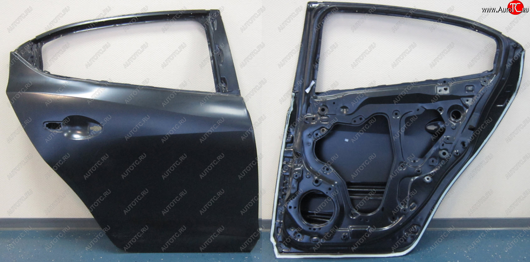 14 399 р. Правая задняя дверь BodyParts Mazda 3/Axela BM дорестайлинг седан (2013-2016) (Неокрашенная)  с доставкой в г. Пермь