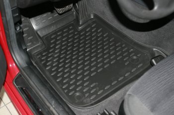 2 969 р. Коврики в салон Element (полиуретан) BMW 1 серия E81 хэтчбэк 3 дв. рестайлинг (2007-2012)  с доставкой в г. Пермь. Увеличить фотографию 2
