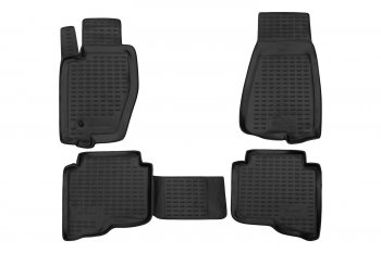 Коврики салона (полиуретан, 4 штуки) Jeep Grand Cherokee  WK (2004-2010)